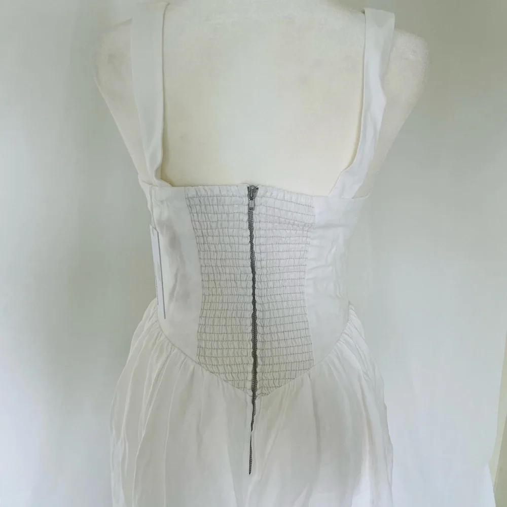 NWT $280 Reformation Balia Linen Dress size 2 - Picture 9 of 13